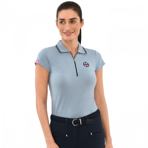 Koszulka damska OLIVIAH POLO - Spooks - dusty blue