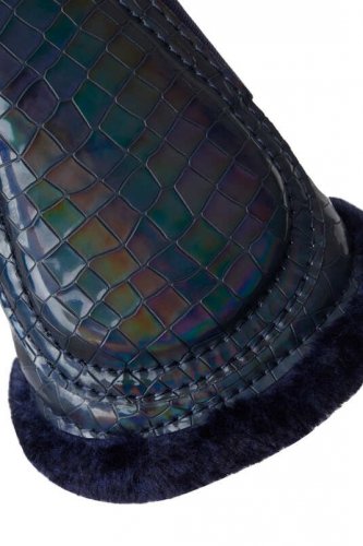 Ochraniacze kontaktowe ICE WATER HOLOGRAM - Horze - blue depth