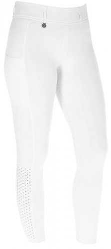 Legginsy kompresyjne młodzieżowe SS25 - białe - Covalliero 