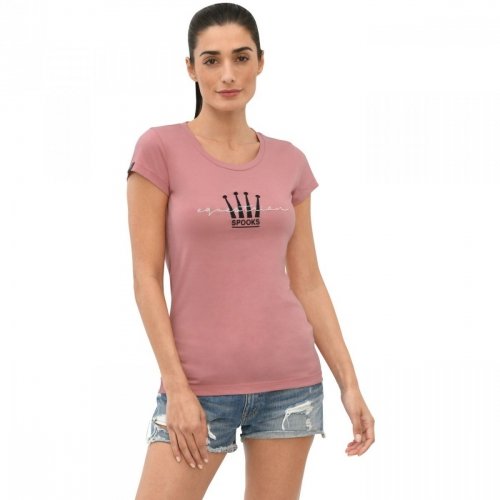 Koszulka damska LUHNA SS22 - Spooks - misty rose