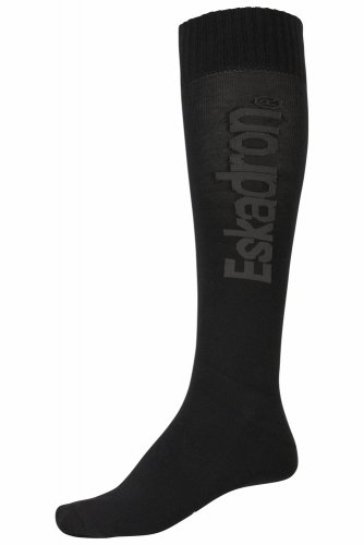 Podkolanówki jeździeckie męskie KNEESOCKS MALE Heritage AW 24/25 - Eskadron - black