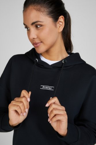 Bluza damska HOODY 7237 SPORTS - Pikeur - black