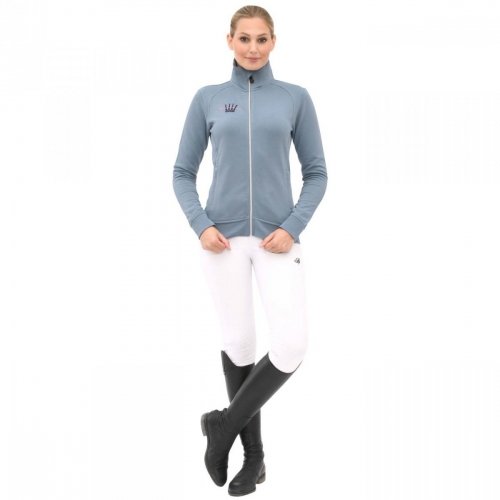 Bluza damska LUHNA SS22 - Spooks - dusty blue 