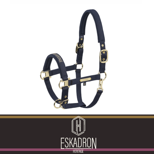 Kantar GIRTH DOUBLE PIN Heritage AW 25/26  - Eskadron - navy