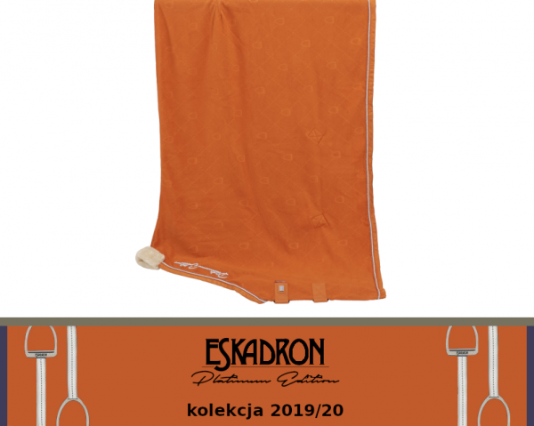 Derka Eskadron FLEECE STAMP - PLATINUM 2019/2020 - vermillion orange