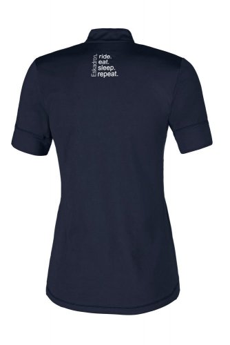 Koszulka damska ZIP Equestrian Fanatics SS20 - Eskadron - navy