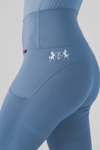 Legginsy jeździeckie damskie ADELAIDE - B//Vertigo - infinity blue