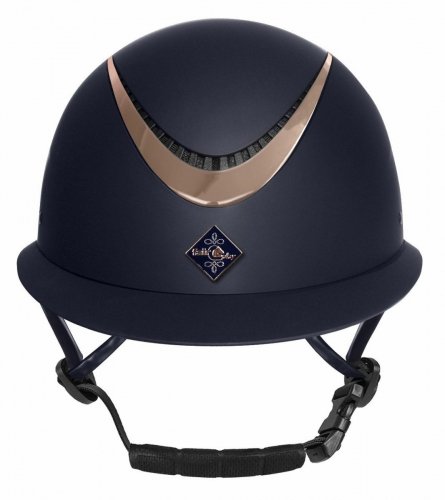 Kask jeździecki APOLEUS Rosegold W-V - Fair Play 