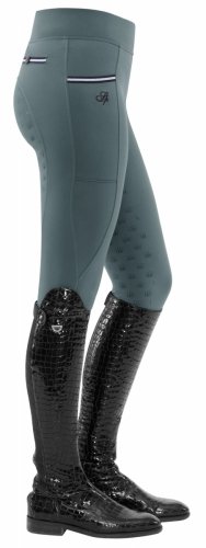 Legginsy jeździeckie SANNE - SPOOKS - dove blue 