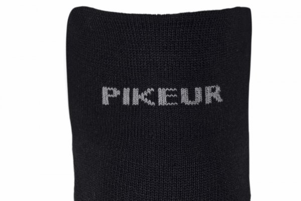 Skarpetki SNEAKER - Pikeur - black/silver