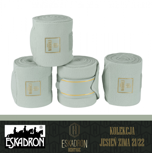 Bandaże FLEECE - Heritage AW 2021/22 - Eskadron - sea salt
