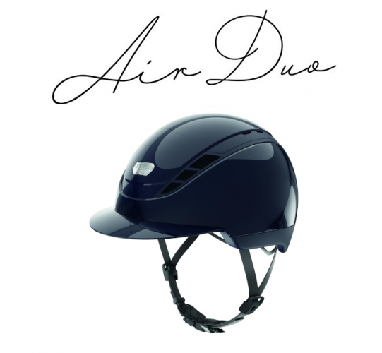 Kask ABUS AirDuo - Pikeur - shiny midnight
