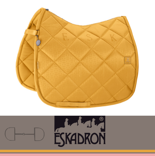  Potnik GLOSSY BIT Platinum 2025 - Eskadron - golden yellow