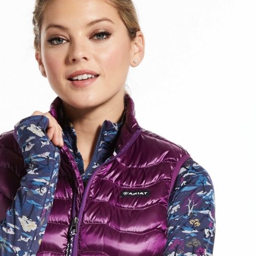 Kamizelka damska IDEAL 3.0 DOWN VEST AW20 - Ariat - imperial violet