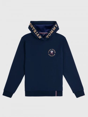 Bluza damska COLORADO LOGO - Tommy Hilfiger Equestrian - desert sky