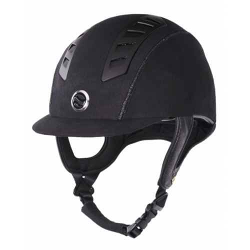 Kask EQ3 Microfiber - Back on Track - czarny