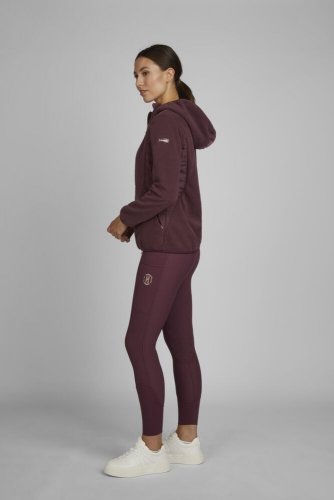 Bluza damska ZIP-HOOD Heritage 23/24 - Eskadron - cassis