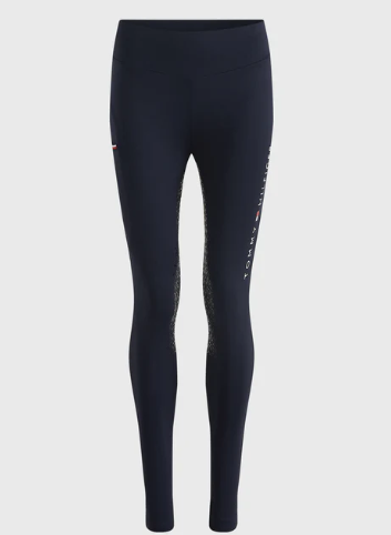 Legginsy damskie STYLE Full Grip - Tommy Hilfiger Equestrian - desert sky