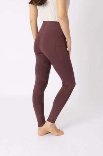 Legginsy jeździeckie damskie VIKTORIA Full Grip - B//Vertigo