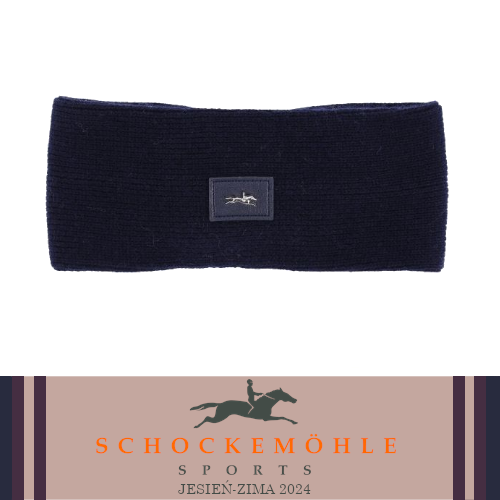 Opaska zimowa Wool Style AW24 - Schockemohle - deep night