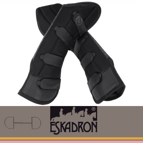 Ochraniacze transportowe MESH Platinum 2025 - Eskadron - black