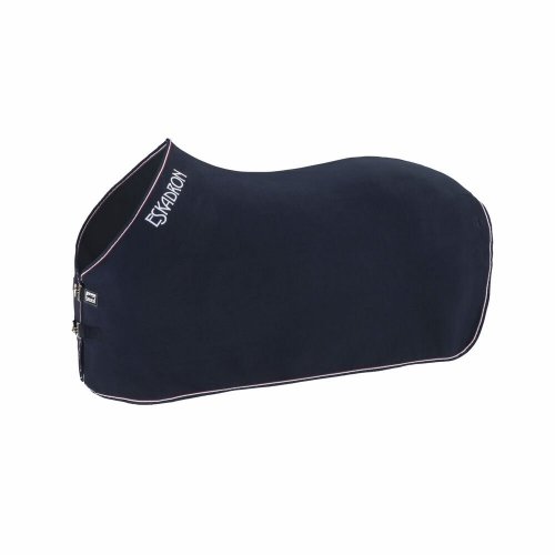 Derka polarowa FLEECE CONTRAST BASIC - Eskadron - nightblue