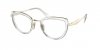 OKULARY KOREKCYJNE PRADA EYEWEAR PR 54ZV 2AZ1O1 51 ROZMIAR S