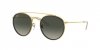 OKULARY RAY-BAN® ROUND RB 3647N 923871 51 ROZMIAR M