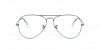 OKULARY KOREKCYJNE RAY-BAN® AVIATOR RX 6489 2502 55 ROZMIAR M