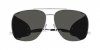 OKULARY SAINT LAURENT SL 653 LEON LEATHER SPOILER 001 59 ROZMIAR M