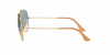 OKULARY RAY-BAN® AVIATOR LARGE METAL RB 3025 001/3F 58 ROZMIAR M