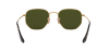 OKULARY RAY-BAN® HEXAGONAL RB 3548N 001/30 48 ROZMIAR S
