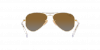 OKULARY DZIECIĘCE RAY-BAN® JUNIOR AVIATOR RJ 9506S 223/T5 50 Z POLARYZACJĄ