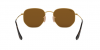OKULARY RAY-BAN® HEXAGONAL RB 3548N 001/57 51 ROZMIAR M Z POLARYZACJĄ