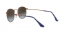 OKULARY RAY-BAN® ROUND METAL RB 3447 900396 53 ROZMIAR L