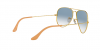 OKULARY RAY-BAN® AVIATOR LARGE METAL RB 3025 001/3F 62 ROZMIAR L