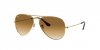 OKULARY RAY-BAN® AVIATOR LARGE METAL RB 3025 001/51 58 ROZMIAR M