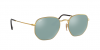OKULARY RAY-BAN® HEXAGONAL RB 3548N 001/30 48 ROZMIAR S