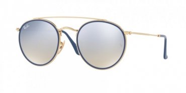 OKULARY RAY-BAN® ROUND RB 3647N 001/9U 51 ROZMIAR M