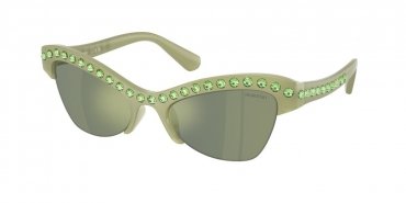 OKULARY SWAROVSKI SK 6043 10746R 55 ROZMIAR M