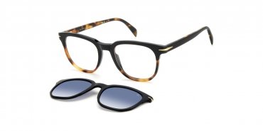 OKULARY KOREKCYJNE DAVID BECKHAM DB 7120CS WR7 51 ROZMIAR M + NAKŁADKA Z POLARYZACJĄ