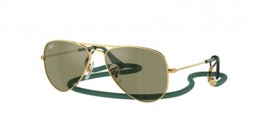 OKULARY DZIECIĘCE RAY-BAN® JUNIOR AVIATOR RJ 9506S 223/6R 52