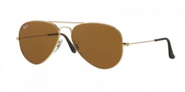 OKULARY RAY-BAN® AVIATOR LARGE METAL RB 3025 001/33 62 ROZMIAR L