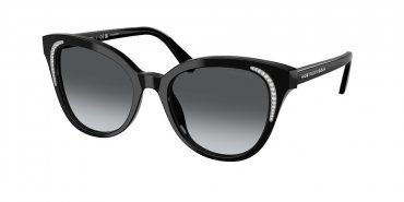 OKULARY SWAROVSKI SK 6031 1001T3 53 ROZMIAR M Z POLARYZACJĄ