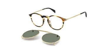 OKULARY KOREKCYJNE DAVID BECKHAM DB 1003GCS EX4 49 ROZMIAR S + NAKŁADKA