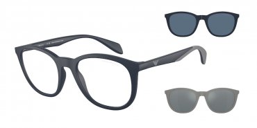 OKULARY KOREKCYJNE EMPORIO ARMANI EA 4211 50881W 52 ROZMIAR M + NAKŁADKI