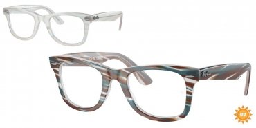 OKULARY KOREKCYJNE RAY-BAN® WAYFARER EASE RX 4340V 8382 50 ROZMIAR M