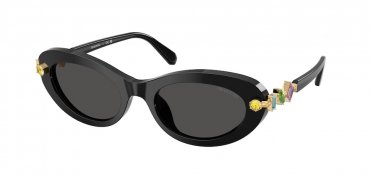 OKULARY SWAROVSKI SK 6042 100187 53 ROZMIAR M