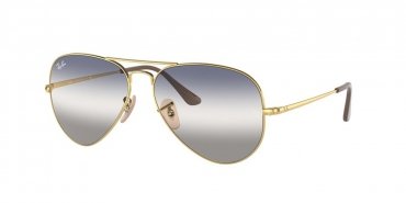 OKULARY RAY-BAN® AVIATOR METAL II RB 3689 001/GF 55 ROZMIAR M