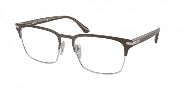 OKULARY KOREKCYJNE PRADA EYEWEAR PR 58ZV 17I1O1 57 ROZMIAR L